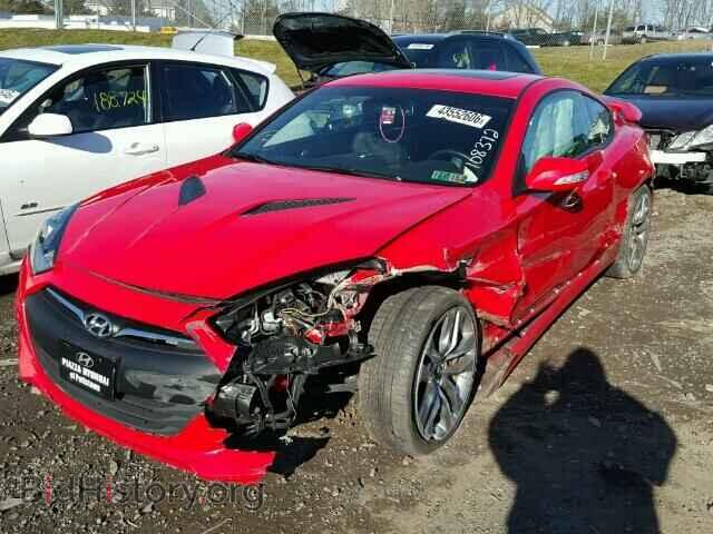 2013 HYUNDAI GENESIS - VIN: KMHHU6KJ2DU108372 - Фото 2