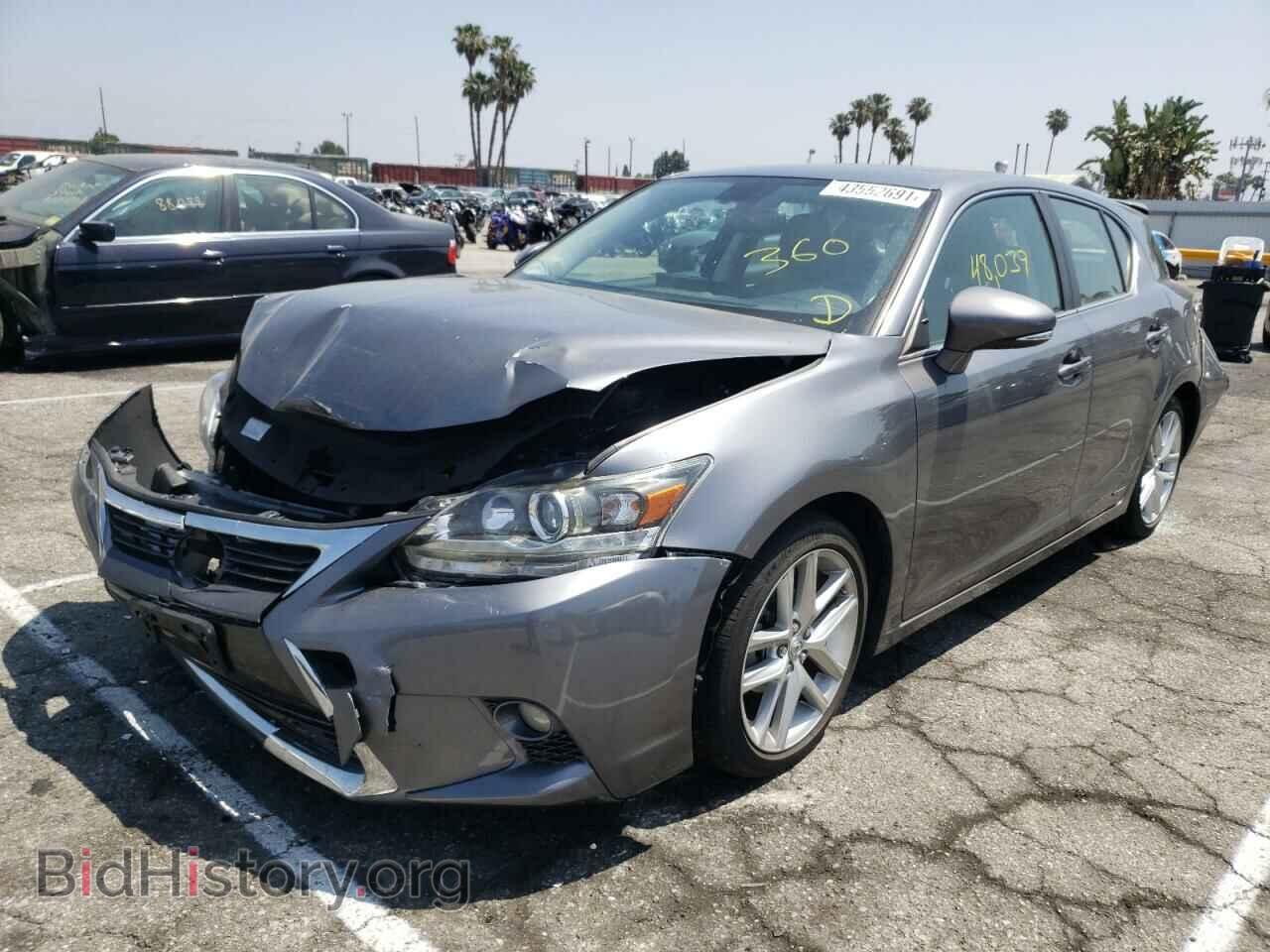2017 LEXUS CT 200 - VIN: JTHKD5BH3H2285496 - Фото 2