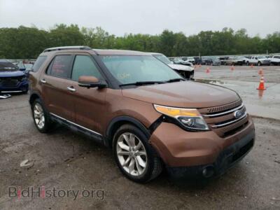 2012 Ford EXPLORER Explorer L, brown — VIN 1FMHK7F88CGA56116, Copart