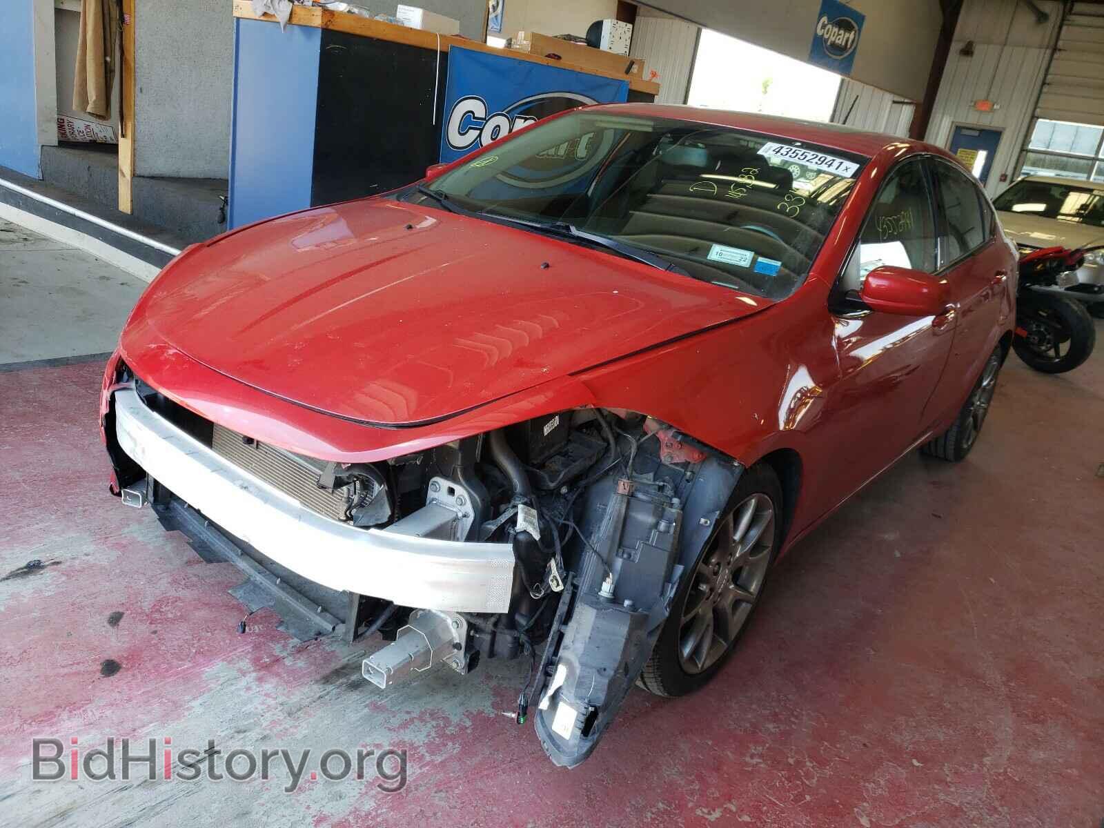 2013 DODGE DART - VIN: 1C3CDFBA6DD331016 - Фото 2