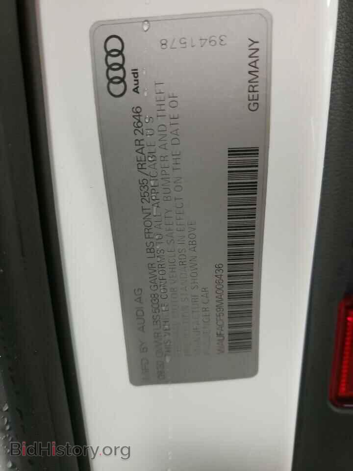 2021 AUDI A5 - VIN: WAUFACF59MA006436 - Фото 12