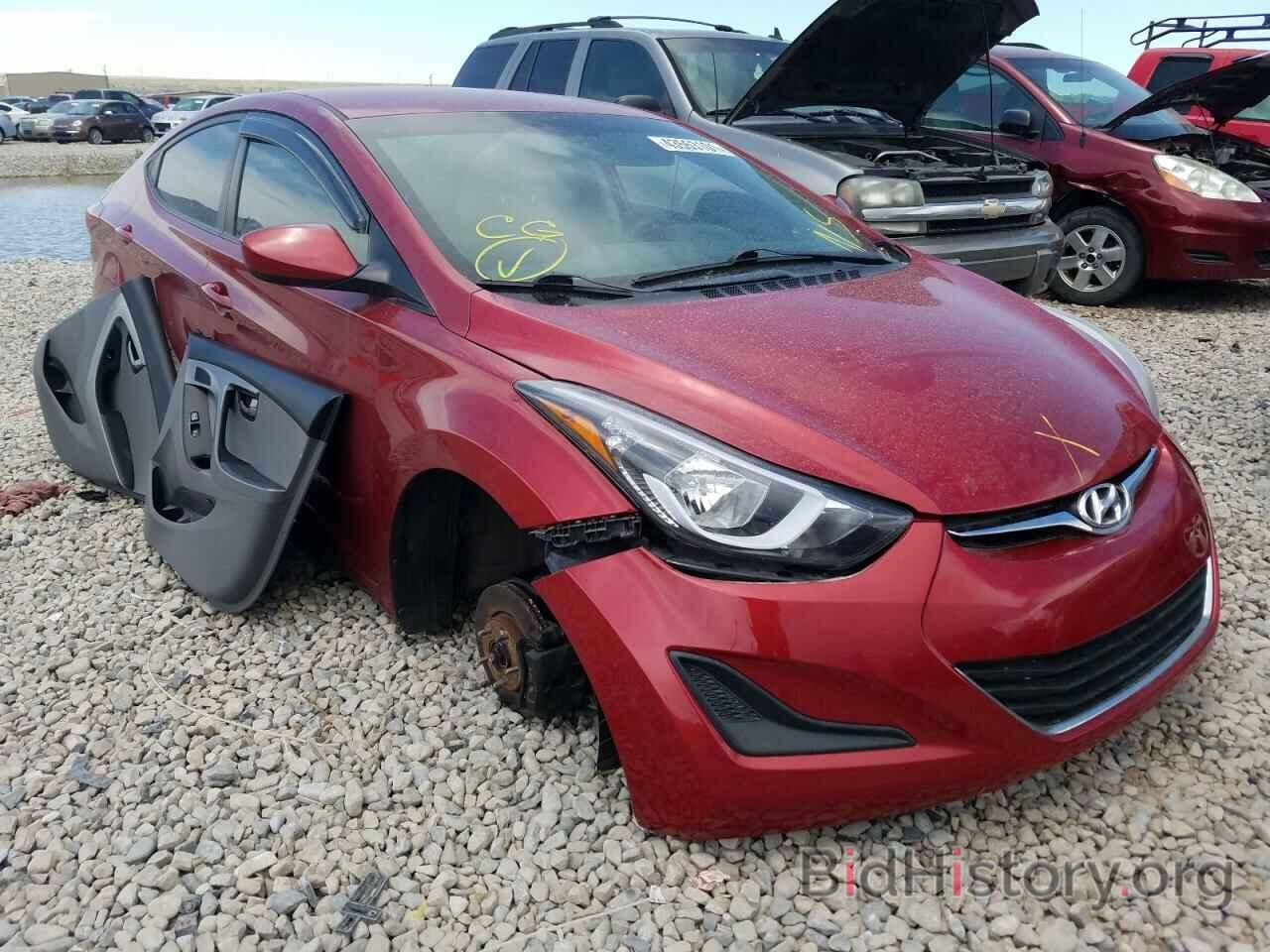 Photo 5NPDH4AE2FH573716 - HYUNDAI ELANTRA 2015