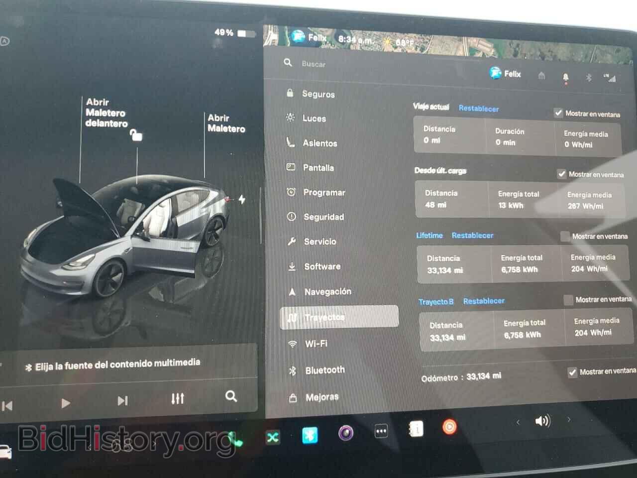 2023 TESLA MODEL 3 - VIN: 5YJ3E1EA0PF672254 - Фото 9