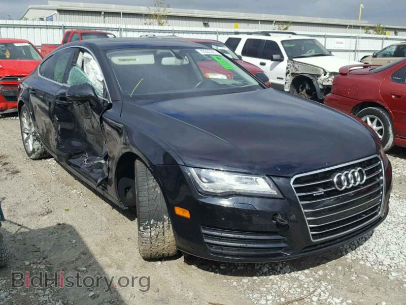 2012 Audi A7 A7 Prestig (VIN WAUSGAFC4CN002138) — photo 1 of 10, Copart, damage: side