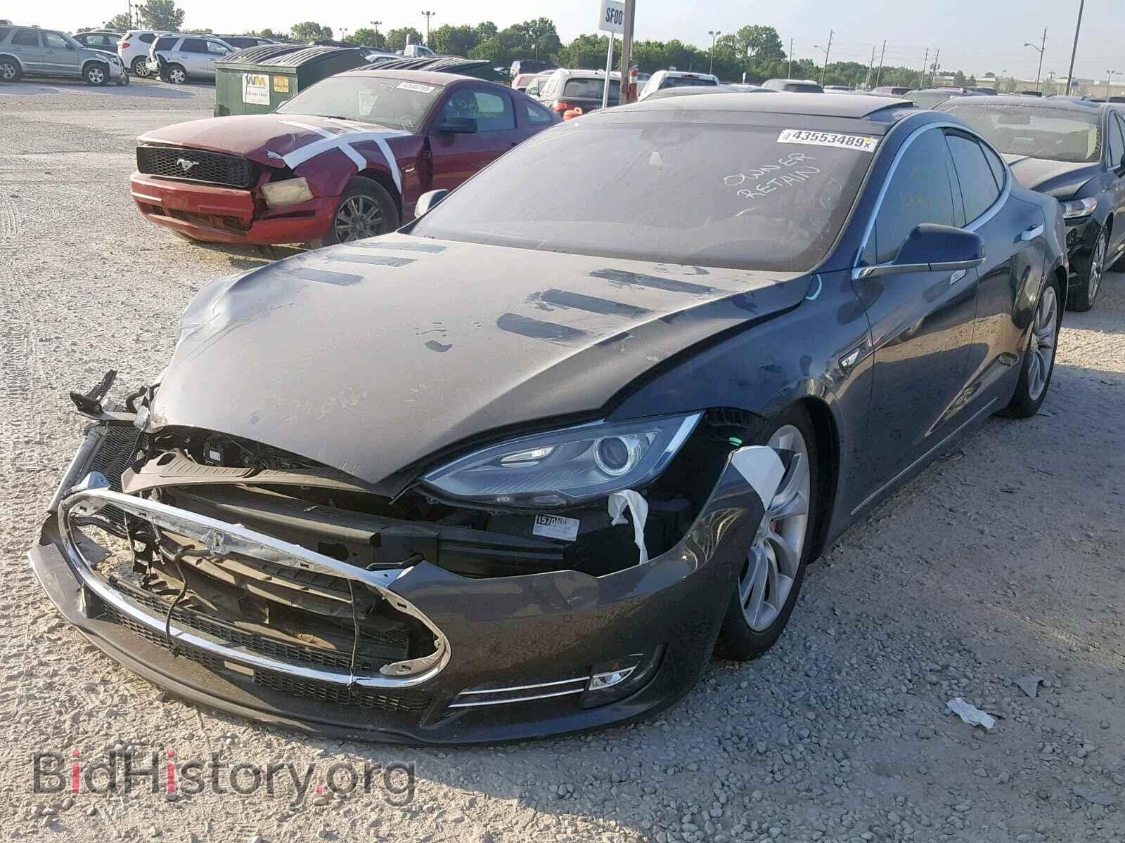 2015 TESLA MODEL S - VIN: 5YJSA1E40FF112900 - Photo 2