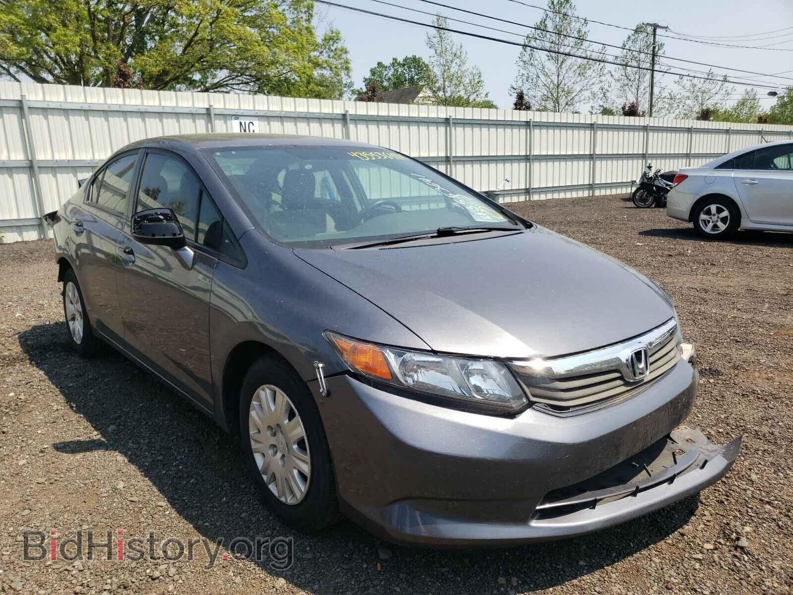 Фотография 19XFB2F51CE376592 - HONDA CIVIC 2012