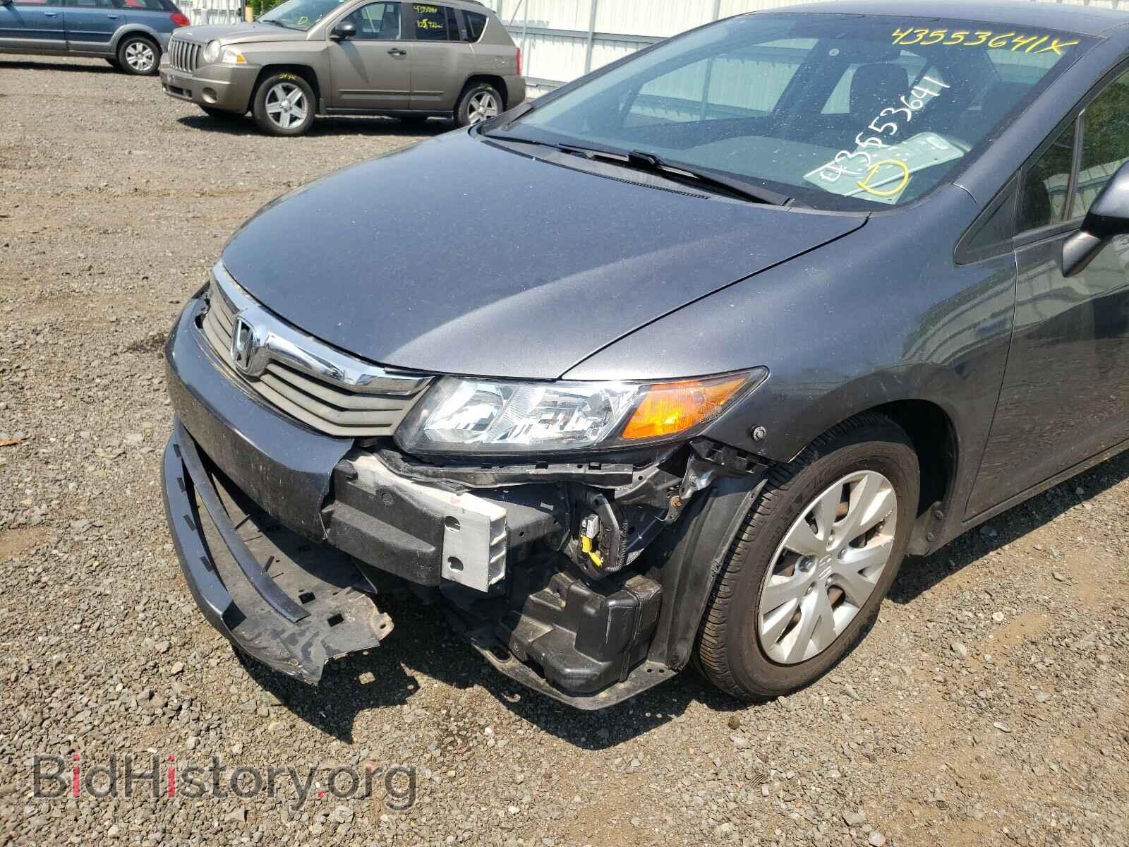 2012 HONDA CIVIC - VIN: 19XFB2F51CE376592 - Фото 9