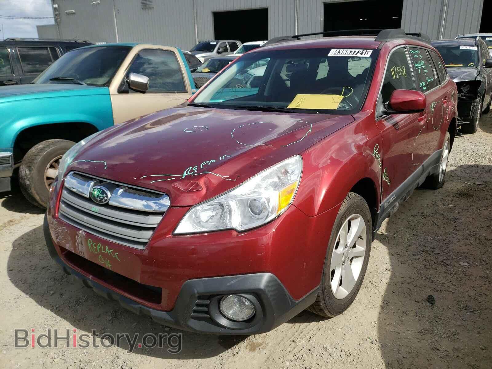 2014 SUBARU OUTBACK - VIN: 4S4BRBCC6E3224150 - Фото 2