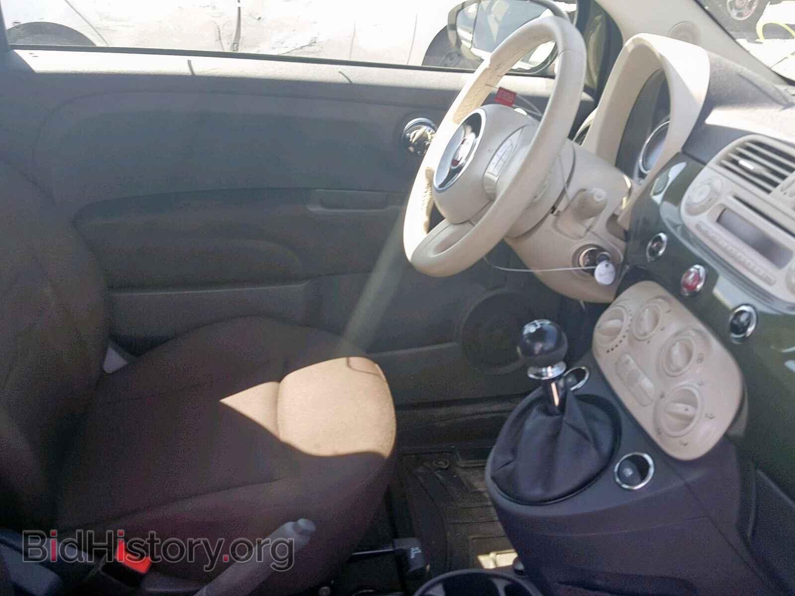 2012 FIAT 500 - VIN: 3C3CFFDR3CT377019 - Фото 5