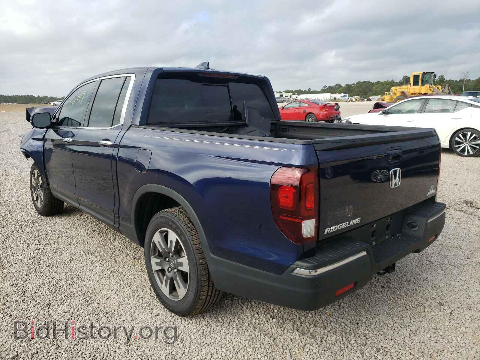 2019 HONDA RIDGELINE - VIN: 5FPYK3F72KB024136 - Фото 3