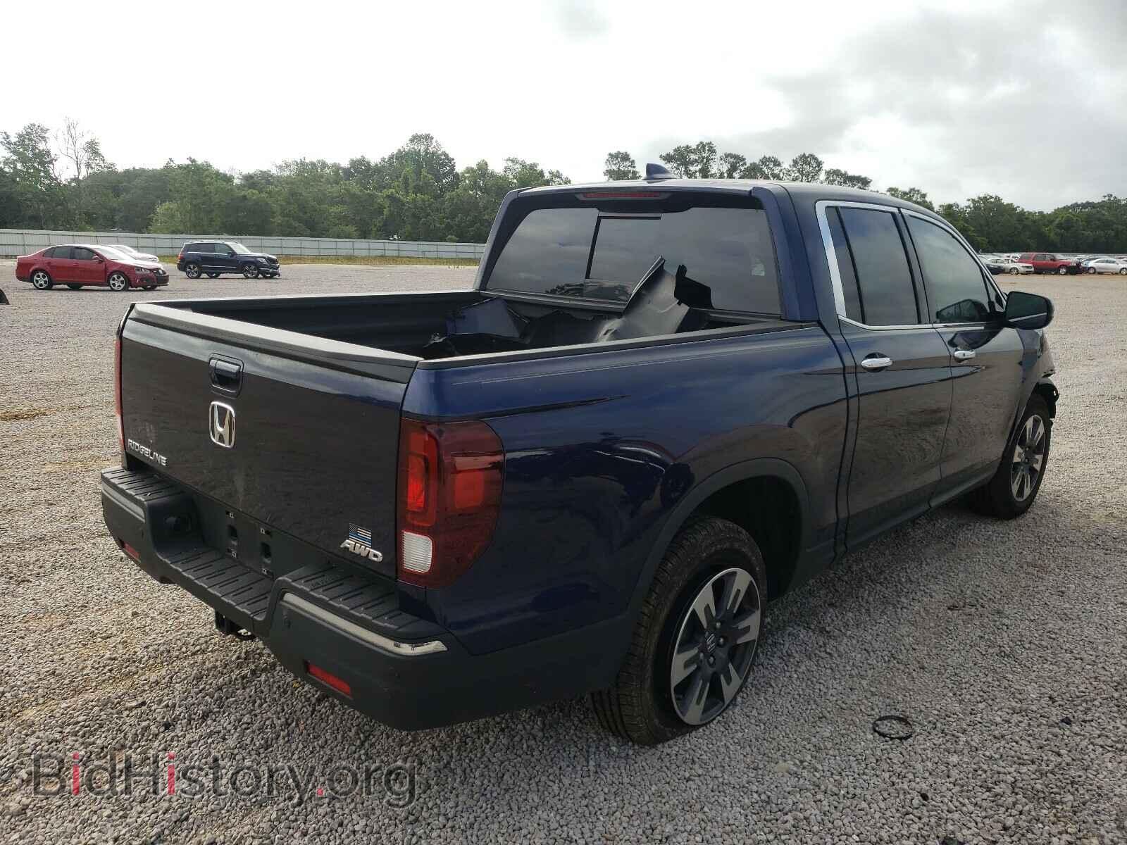 2019 HONDA RIDGELINE - VIN: 5FPYK3F72KB024136 - Фото 4