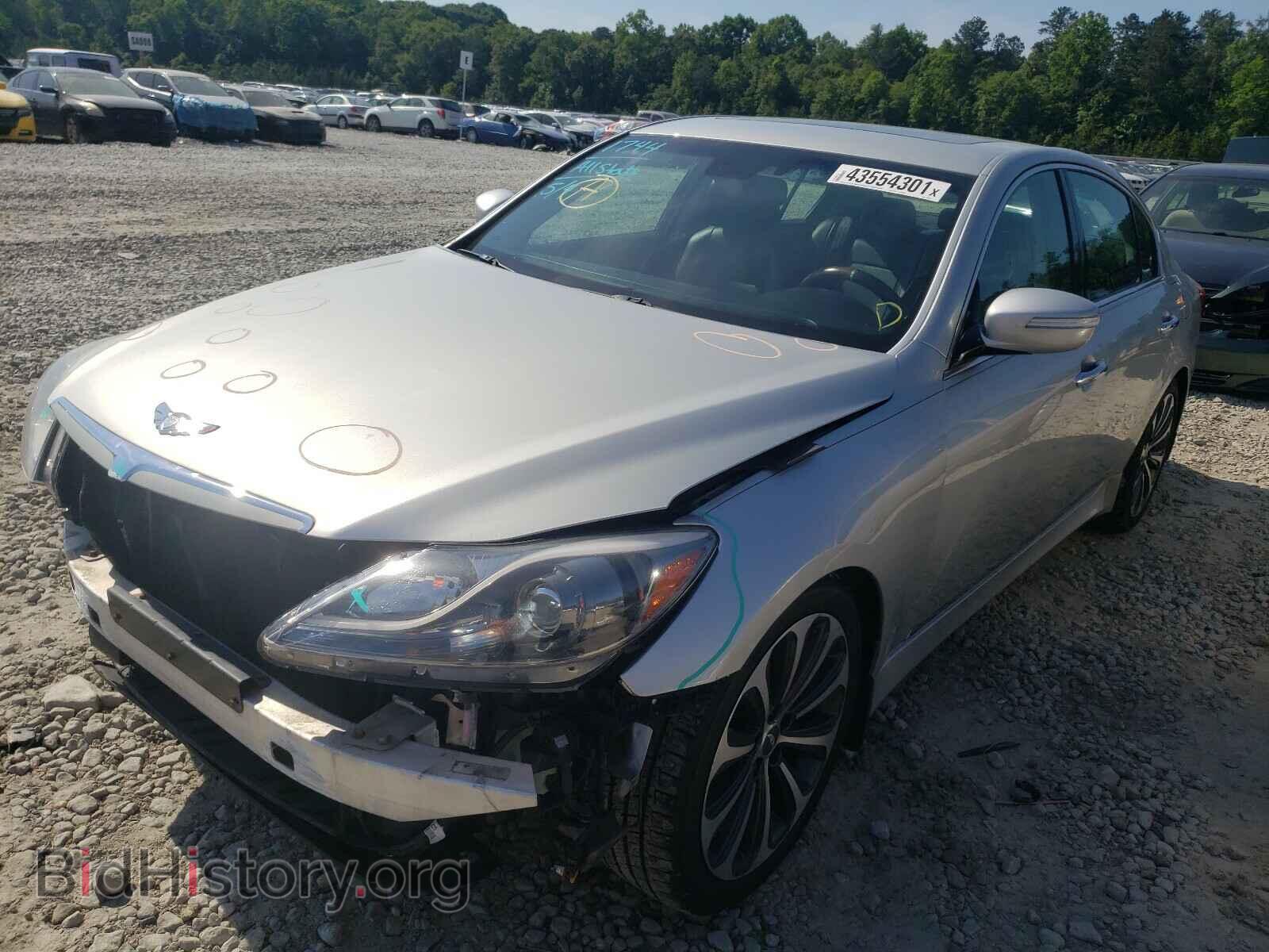 2012 HYUNDAI GENESIS - VIN: KMHGC4DH1CU187593 - Фото 2