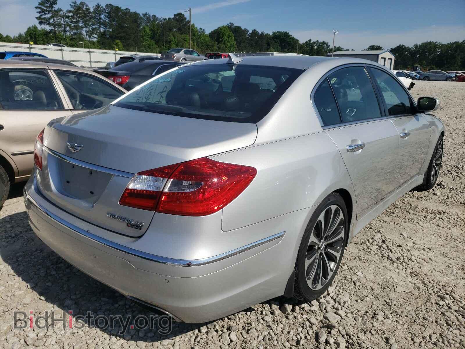 2012 HYUNDAI GENESIS - VIN: KMHGC4DH1CU187593 - Фото 4