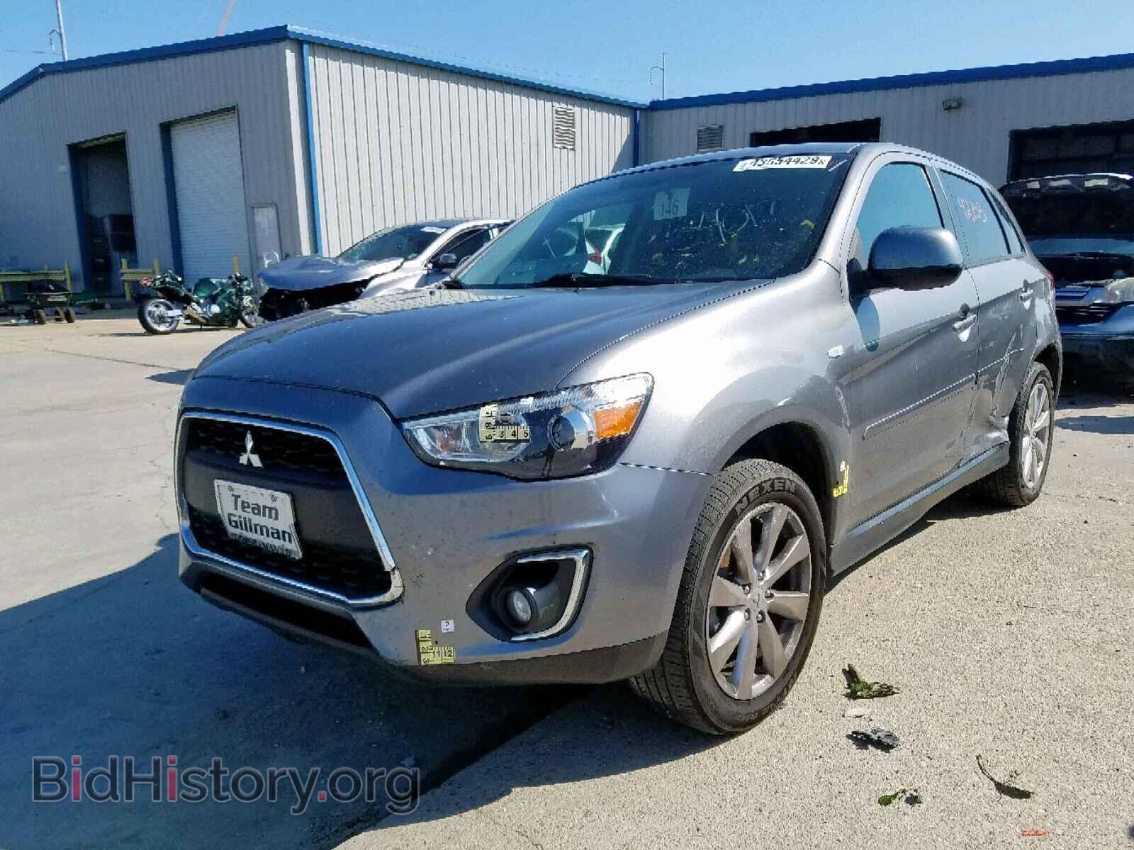 2015 MITSUBISHI OUTLANDER - VIN: 4A4AP3AW2FE059172 - Фото 2