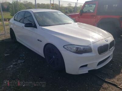 2011 BMW 5 SERIES 528 I, white — VIN WBAFR1C55BC738114, Copart