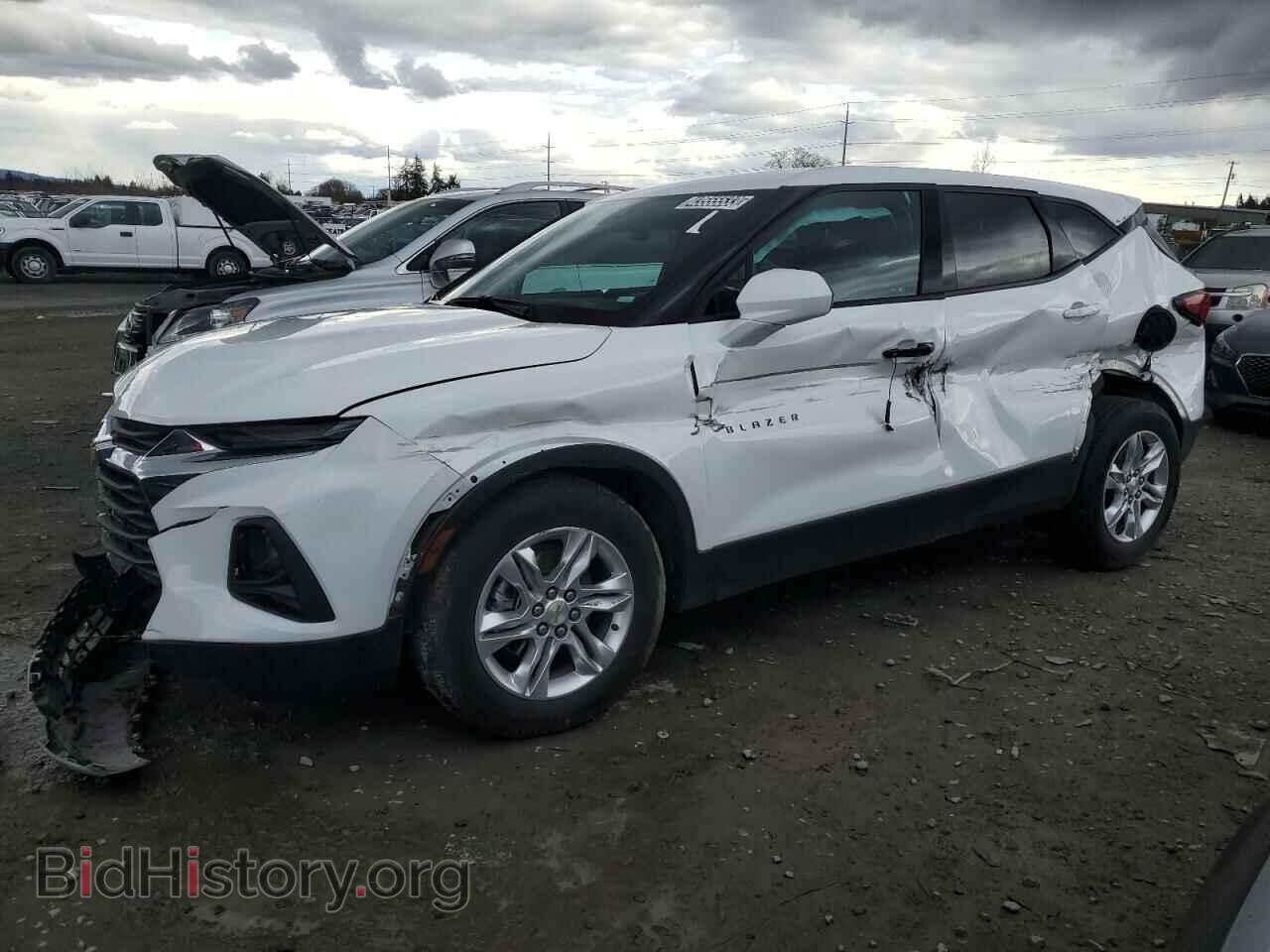 Фотография 3GNKBHRS5MS537958 - CHEVROLET BLAZER 2021
