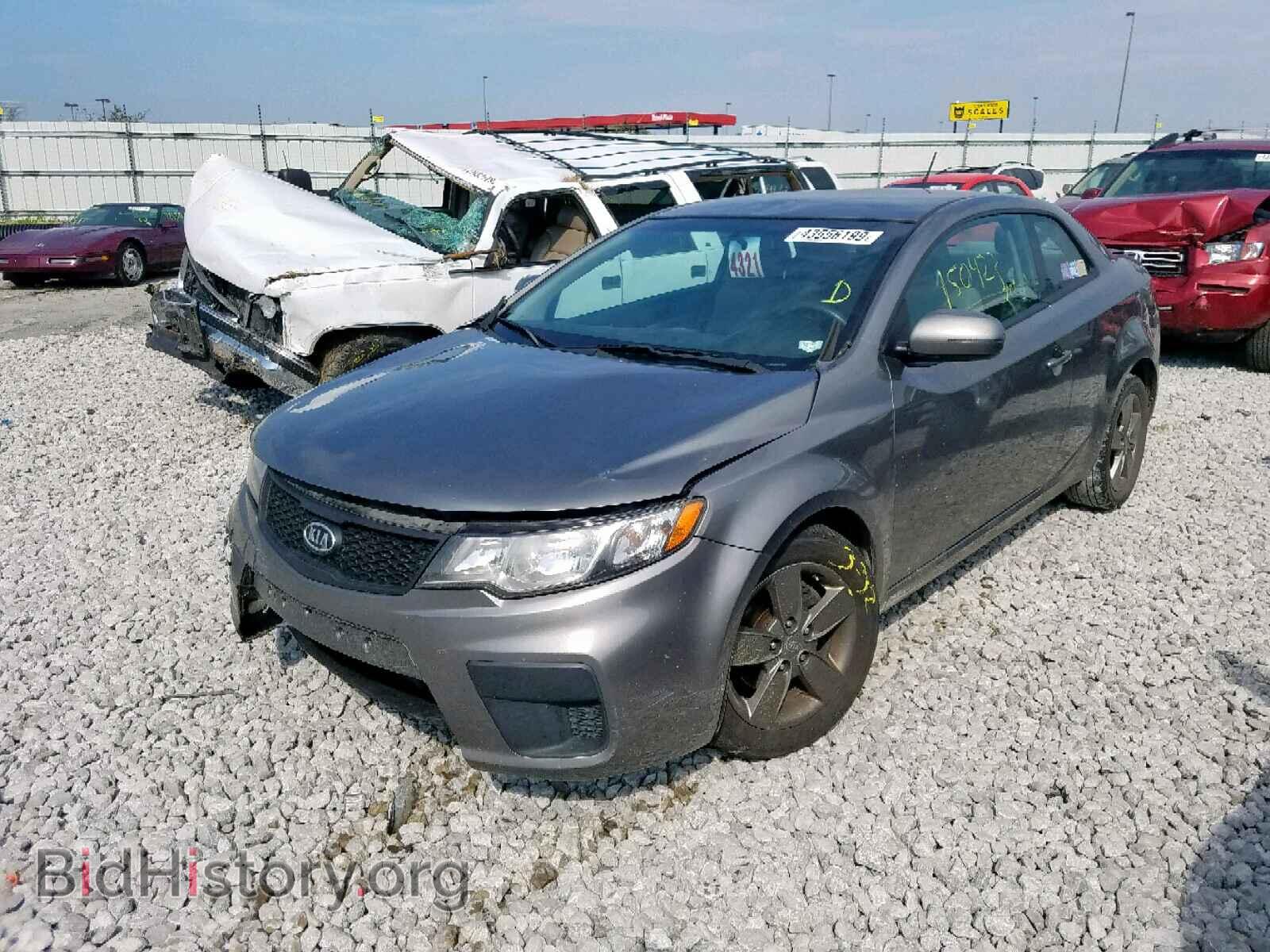 2012 KIA FORTE EX - VIN: KNAFU6A2XC5482594 - Фото 2