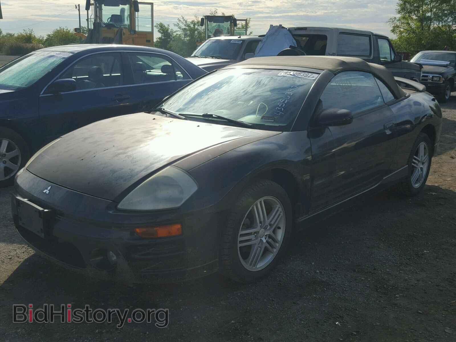 2004 MITSUBISHI ECLIPSE - VIN: 4A3AE55H24E061034 - Фото 2