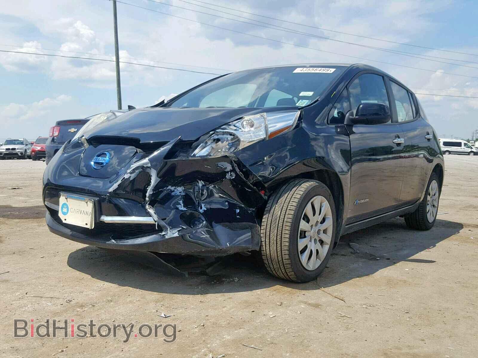 2013 NISSAN LEAF - VIN: 1N4AZ0CP3DC406416 - Фото 2
