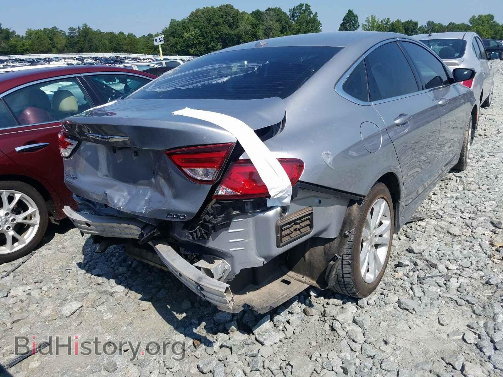 2016 CHRYSLER 200 - VIN: 1C3CCCAB7GN154695 - Фото 4