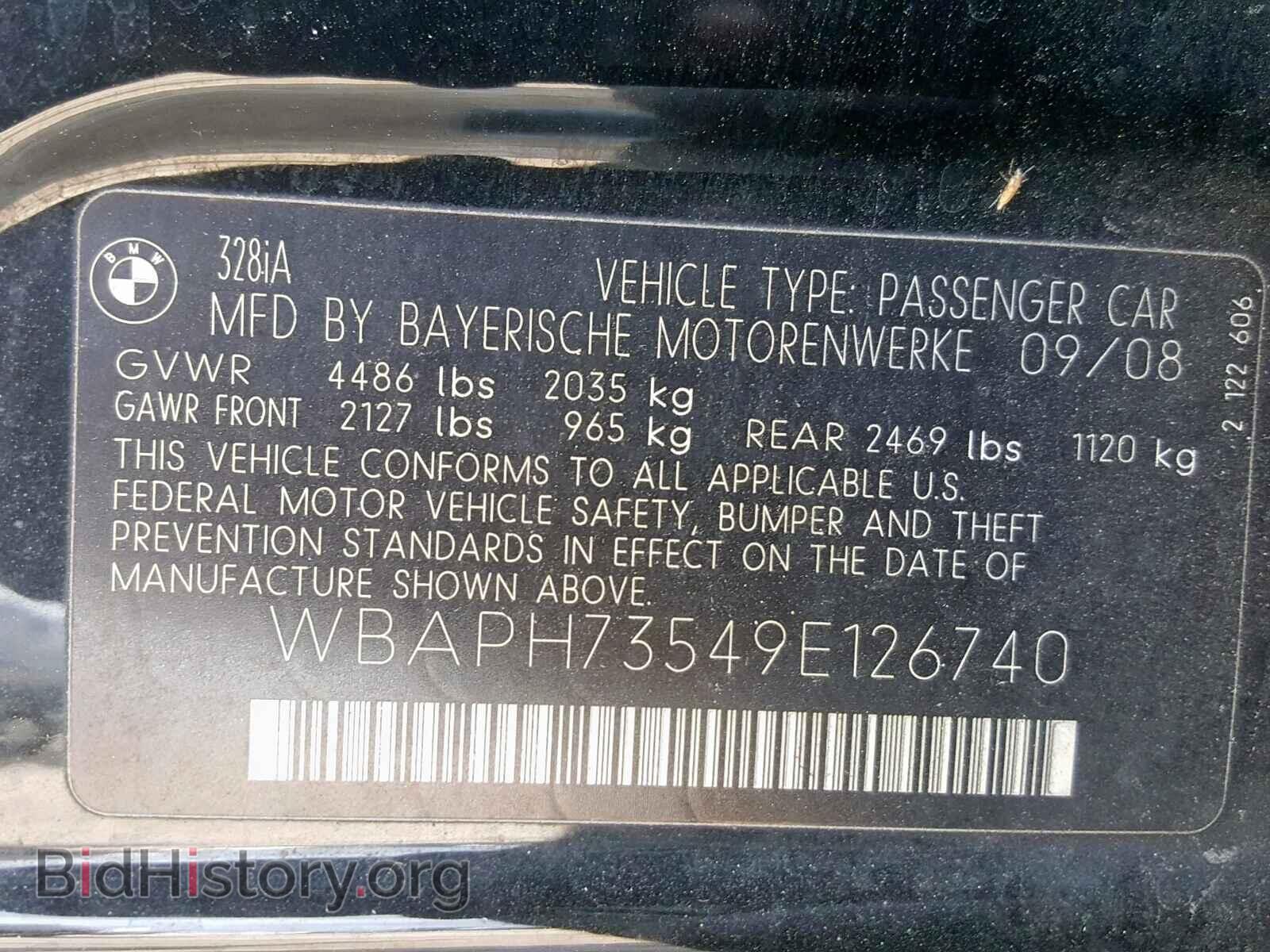2009 BMW 328 I - VIN: WBAPH73549E126740 - Фото 10