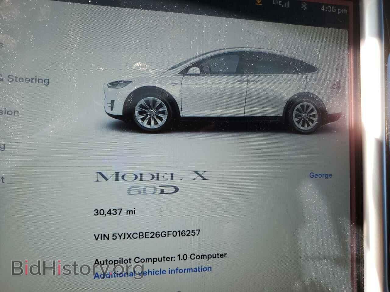2016 TESLA MODEL X - VIN: 5YJXCBE26GF016257 - Photo 9