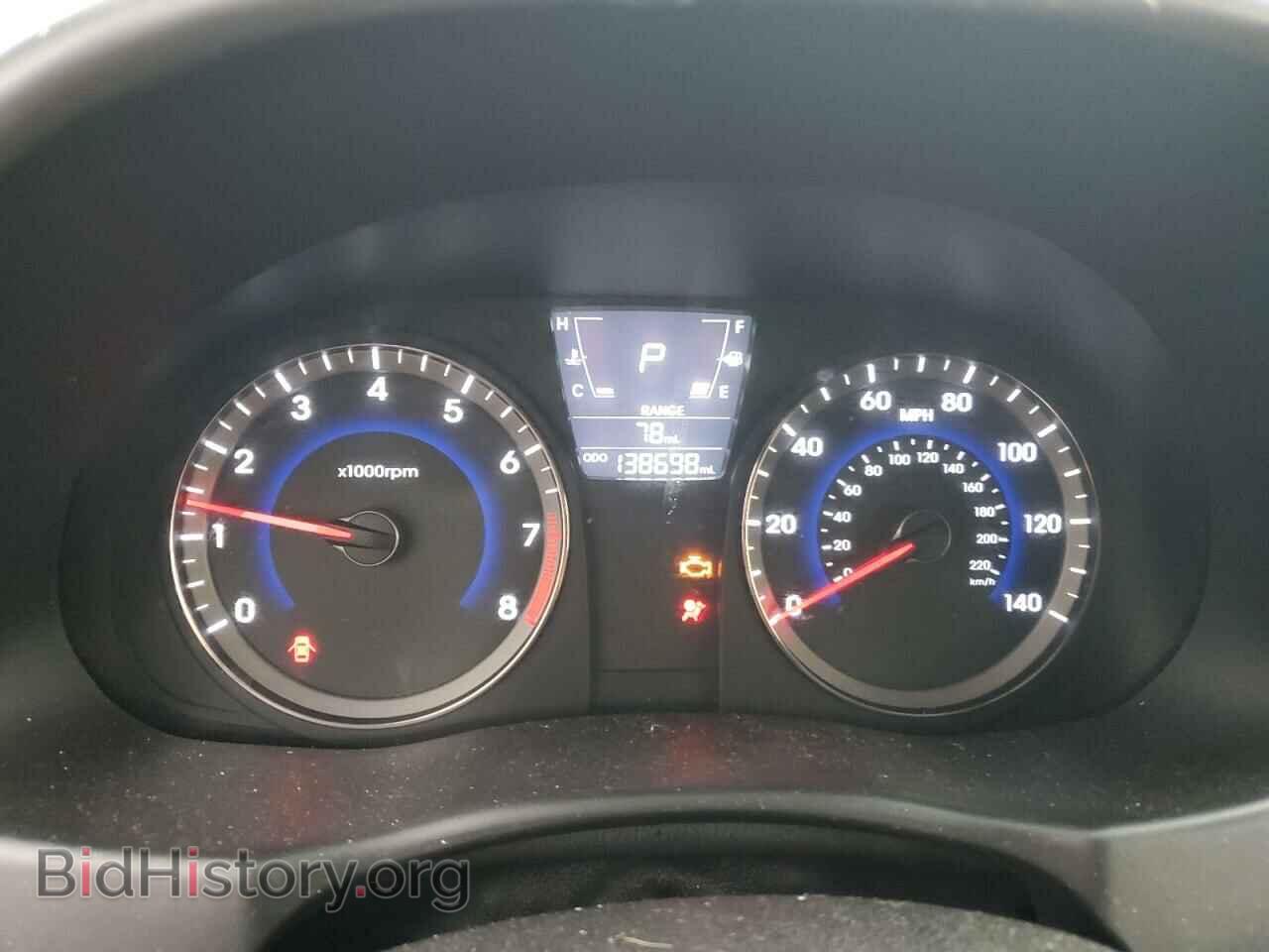 2014 HYUNDAI ACCENT - VIN: KMHCU5AE2EU158098 - Фото 9