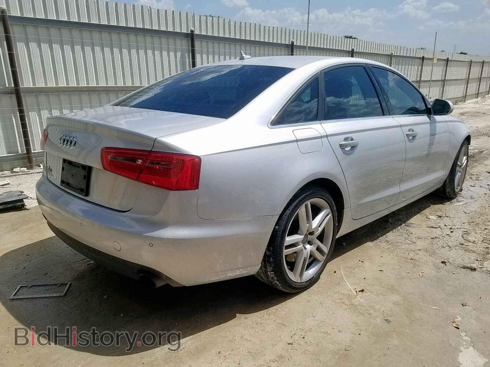 2014 AUDI A6 - VIN: WAUGFAFCXEN103776 - Фото 4