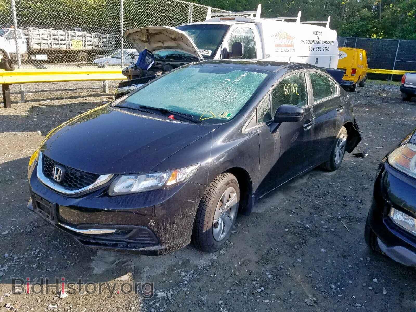 2014 HONDA CIVIC LX - VIN: 19XFB2F57EE074730 - Фото 2