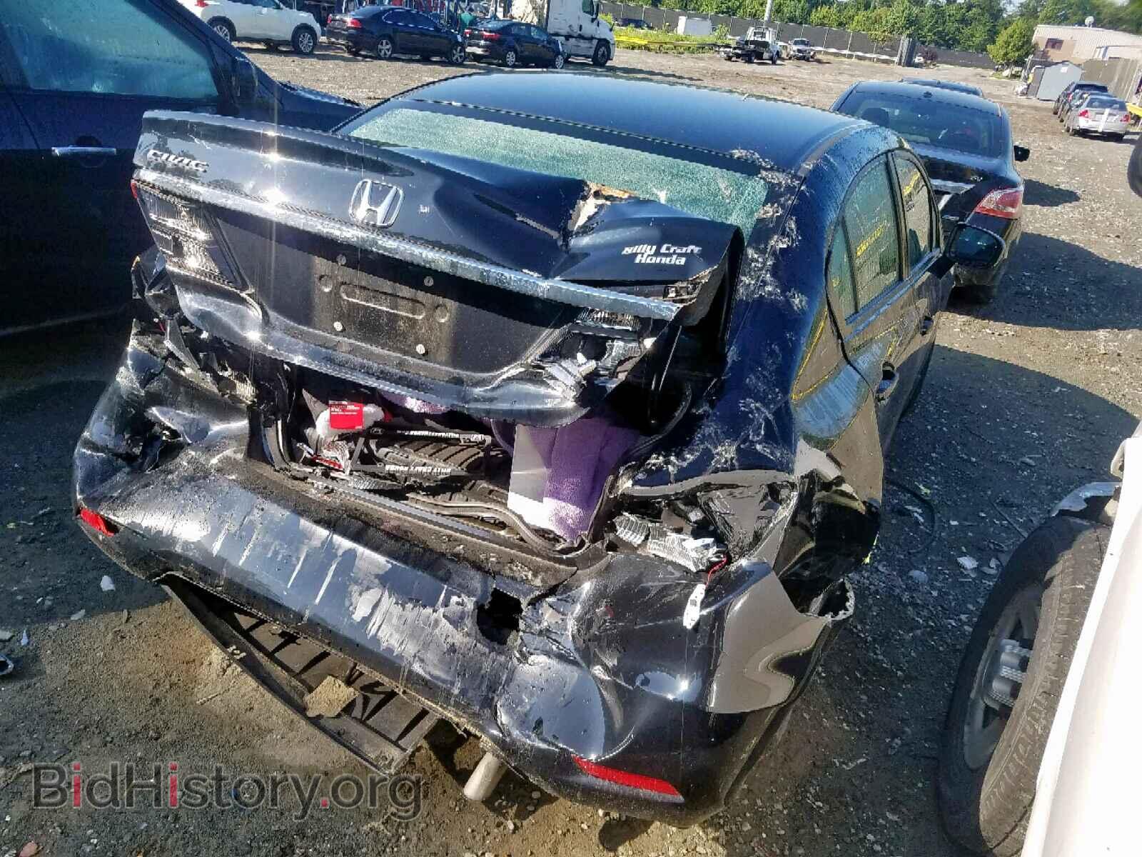 2014 HONDA CIVIC LX - VIN: 19XFB2F57EE074730 - Фото 4