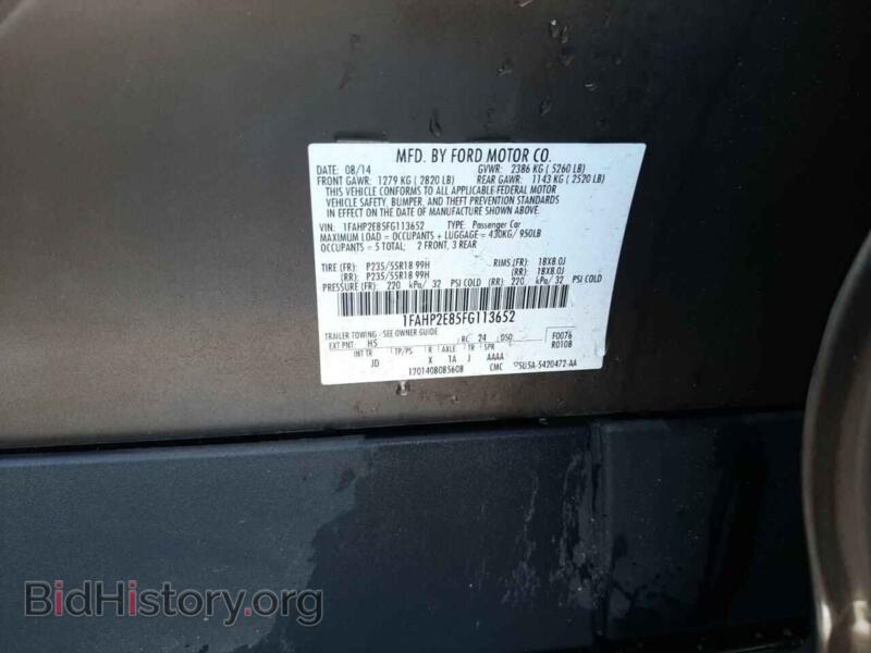 2015 Ford TAURUS (VIN 1FAHP2E85FG113652) — photo 10 of 10
