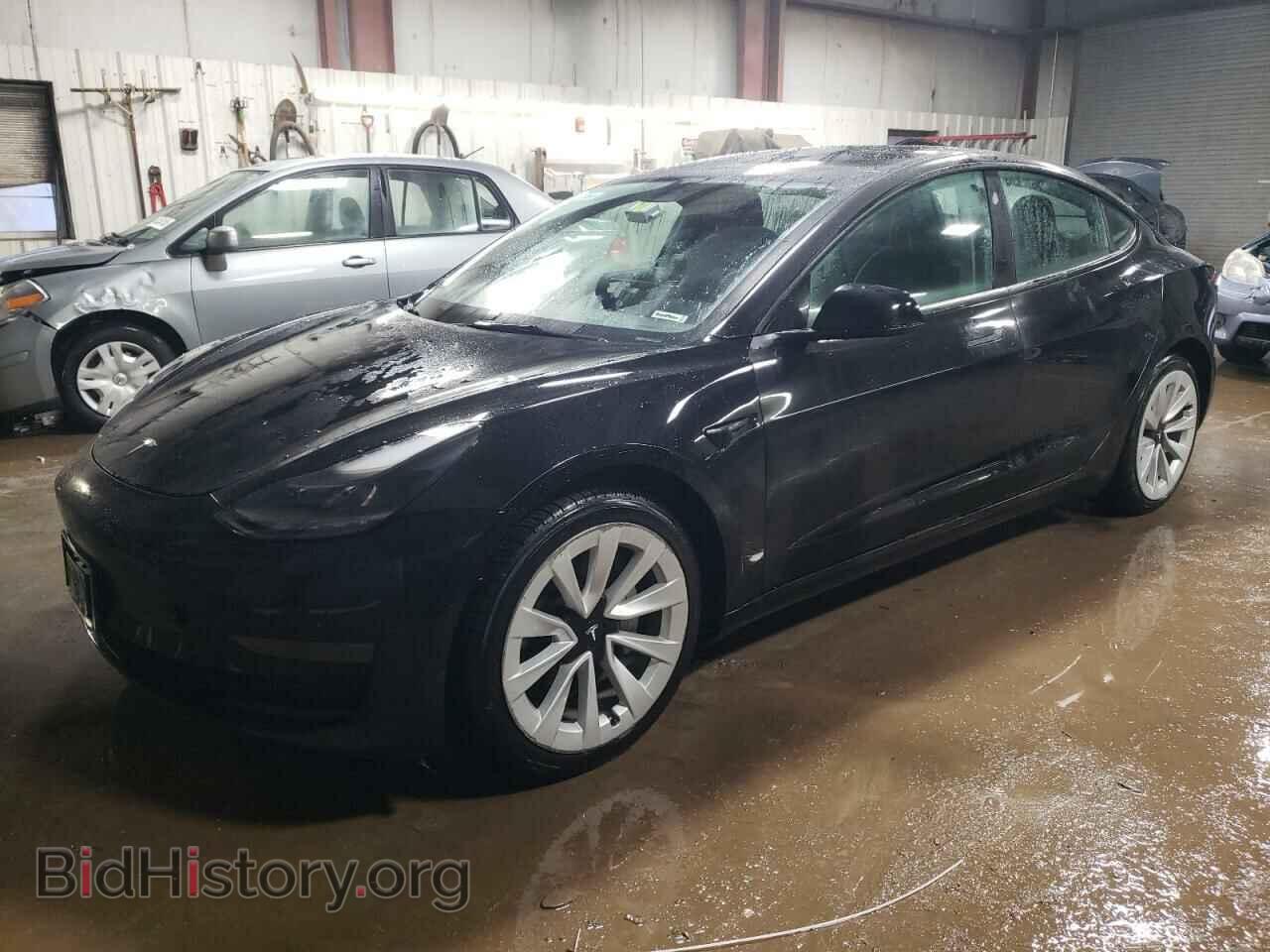 Photo 5YJ3E1EA1NF370002 - TESLA MODEL 3 2022