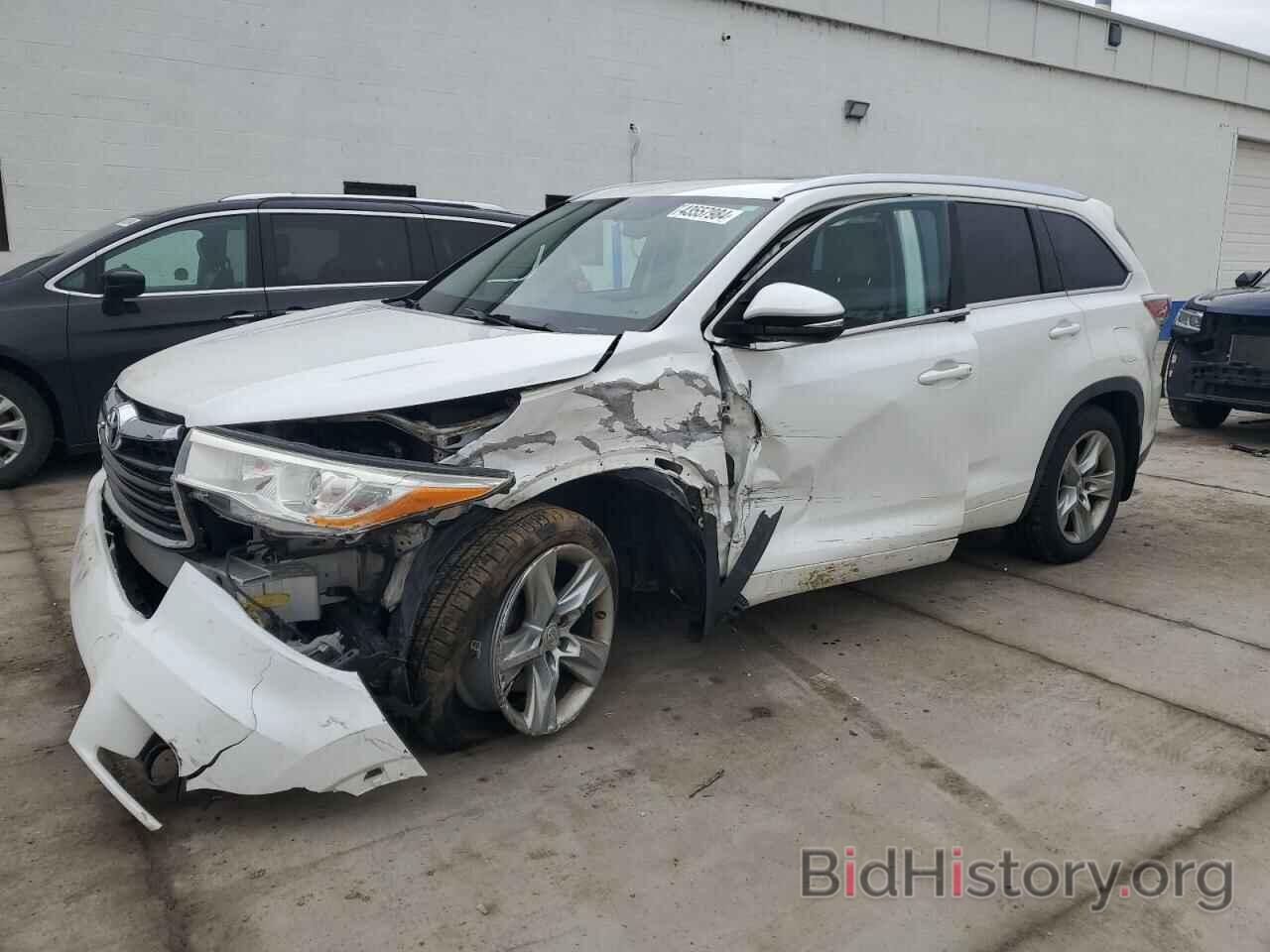 Photo 5TDDKRFH4ES049316 - TOYOTA HIGHLANDER 2014