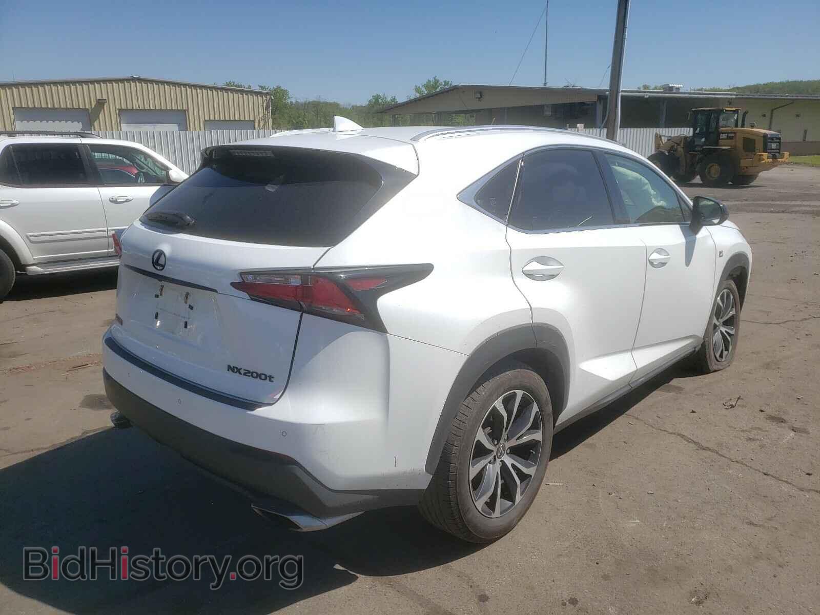 2017 LEXUS NX - VIN: JTJBARBZ8H2113892 - Фото 4