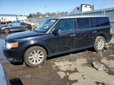 2012 Ford FLEX SEL, черный — VIN 2FMGK5CC1CBD02844, Copart