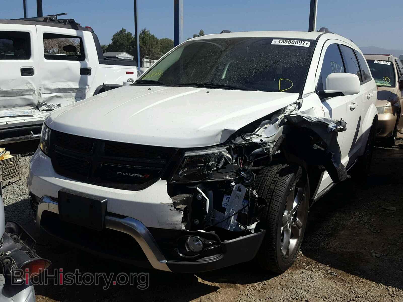 2016 DODGE JOURNEY - VIN: 3C4PDCGBXGT186509 - Фото 2