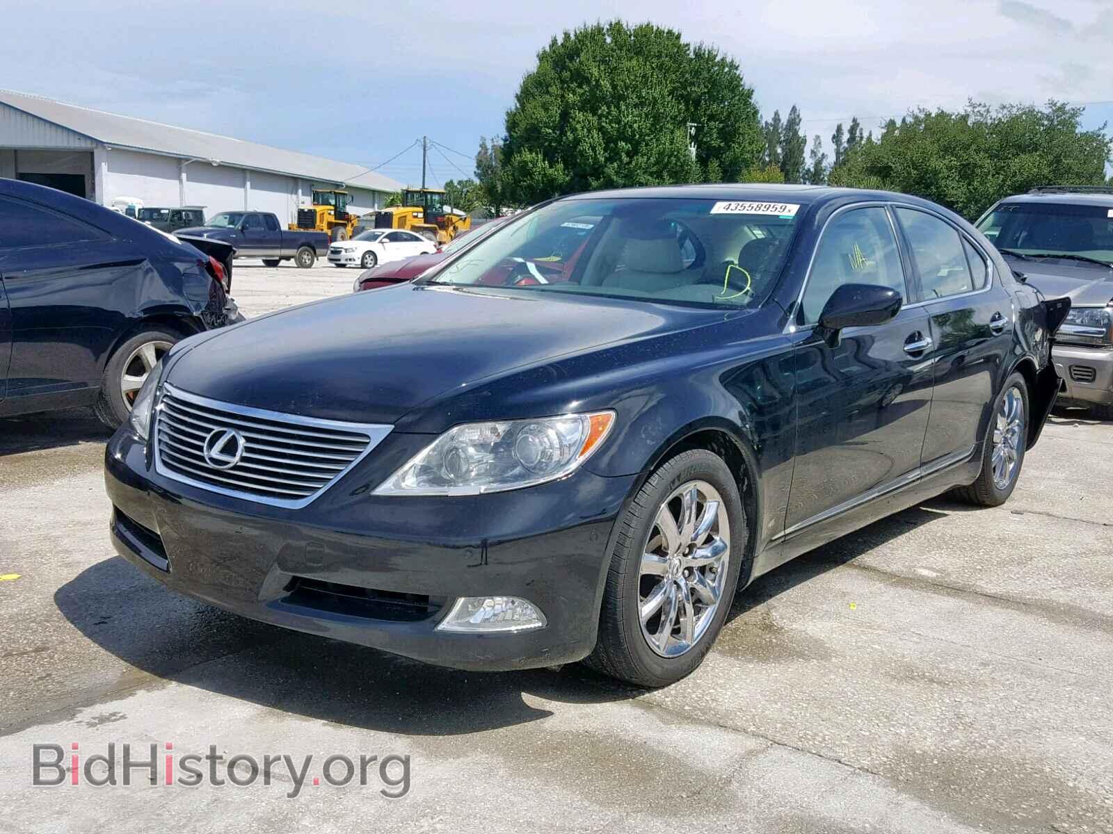 2009 LEXUS LS460 - VIN: JTHBL46FX95084880 - Фото 2