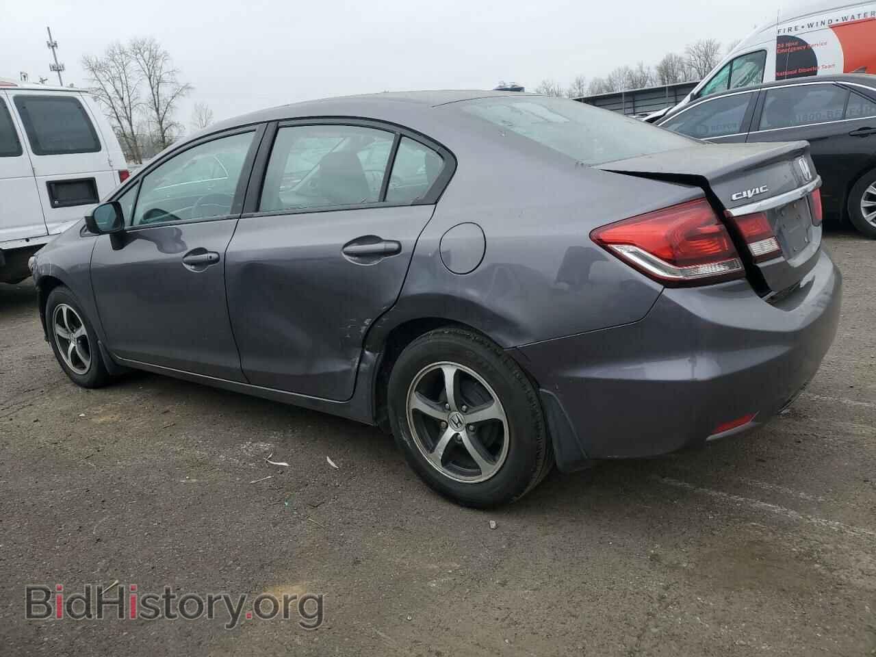 2015 HONDA CIVIC - VIN: 19XFB2F74FE222917 - Фото 2