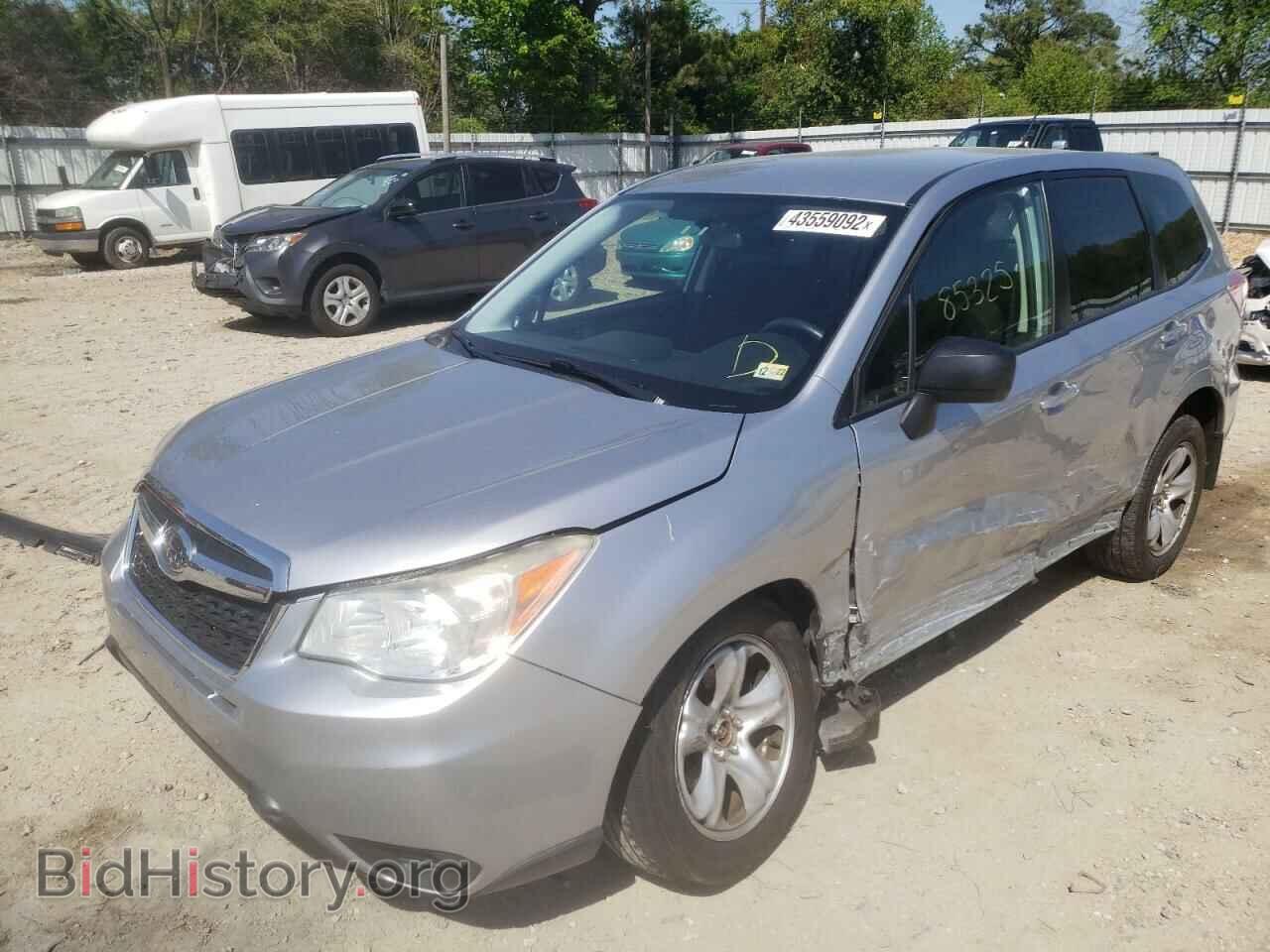 2014 SUBARU FORESTER - VIN: JF2SJAAC4EH513752 - Фото 2