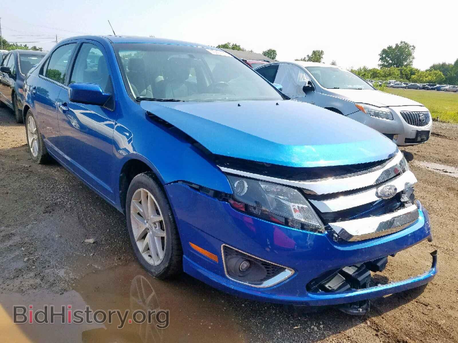 Photo 3FAHP0JG4CR432014 - FORD FUSION SEL 2012