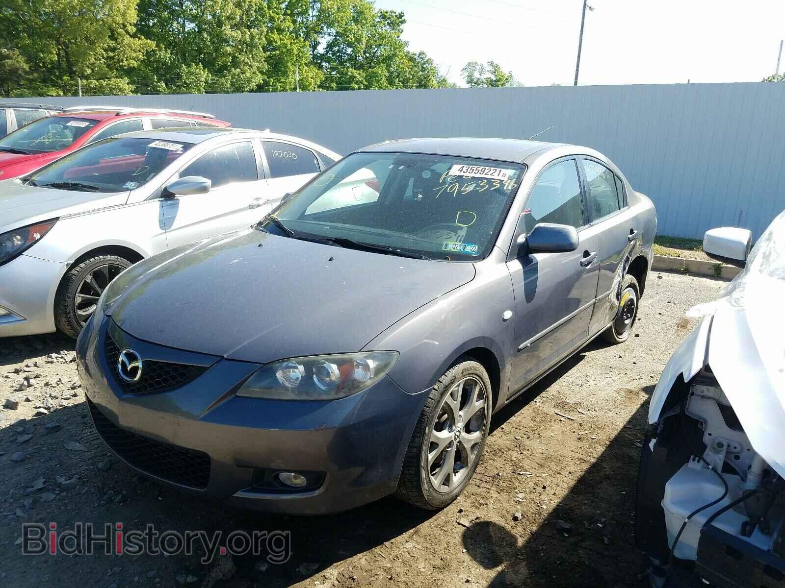 2008 MAZDA 3 - VIN: JM1BK32G381127278 - Фото 2