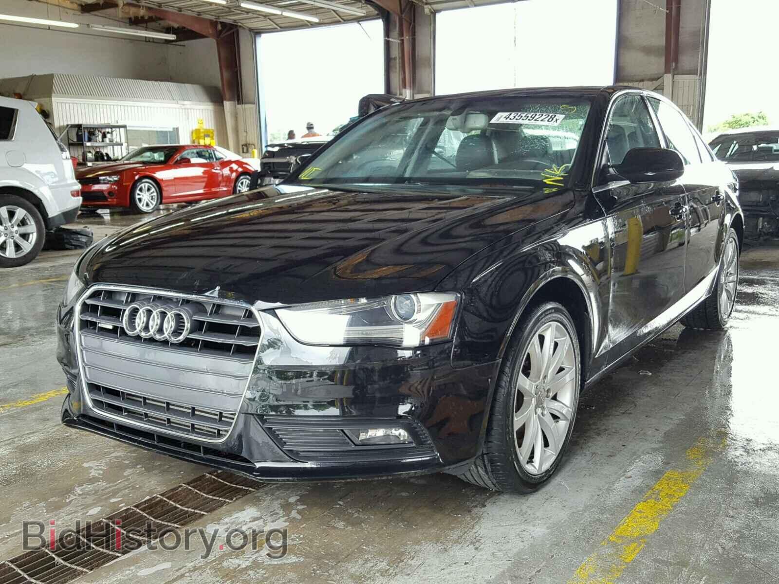 2013 AUDI A4 - VIN: WAUFFAFL9DA168748 - Фото 2