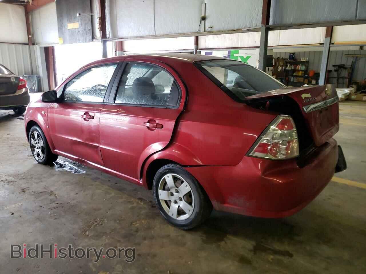 2007 CHEVROLET AVEO - VIN: KL1TD56697B189960 - Фото 2