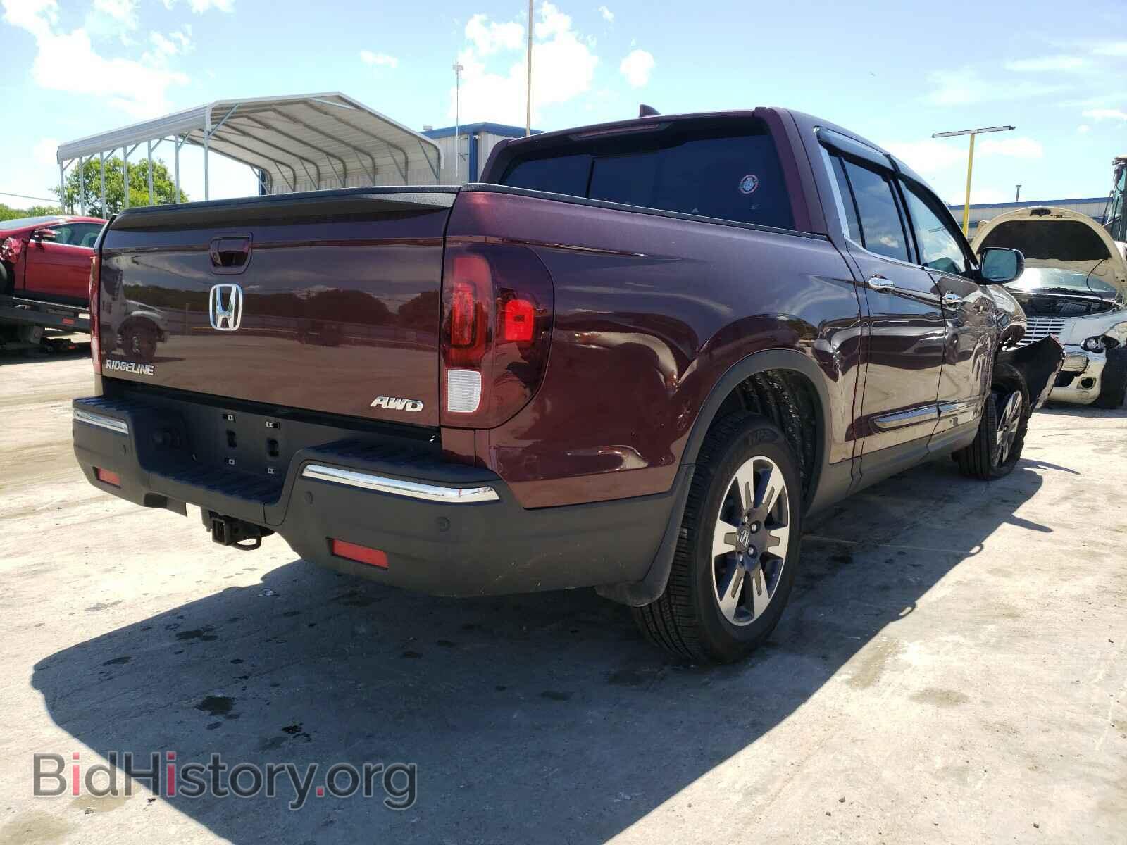 2019 HONDA RIDGELINE - VIN: 5FPYK3F70KB023082 - Фото 4