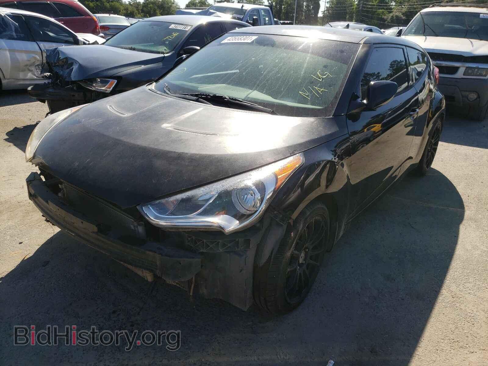 2012 HYUNDAI VELOSTER - VIN: KMHTC6AD0CU078795 - Фото 2