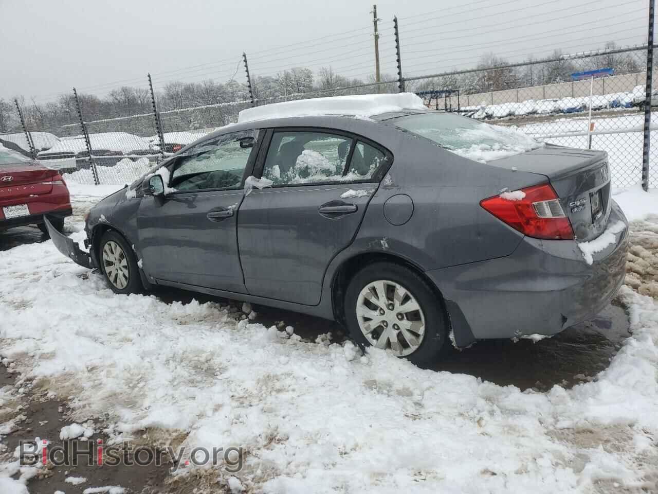 2012 HONDA CIVIC - VIN: 19XFB2F52CE387083 - Фото 2