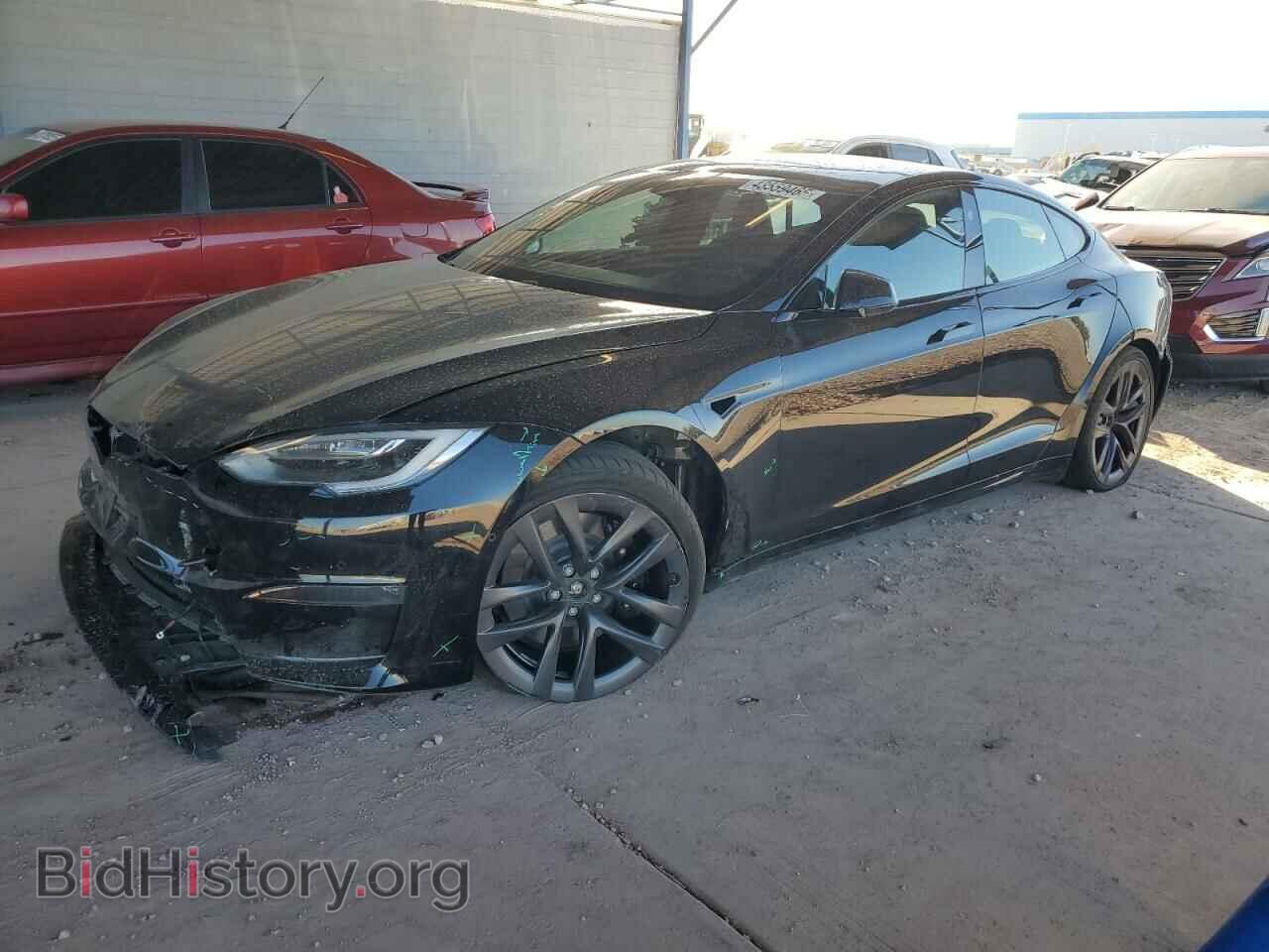 Photo 5YJSA1E51NF464763 - TESLA MODEL S 2022