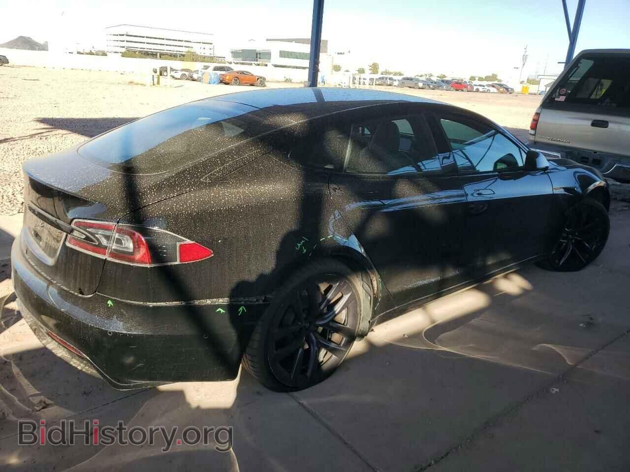 2022 TESLA MODEL S - VIN: 5YJSA1E51NF464763 - Фото 3