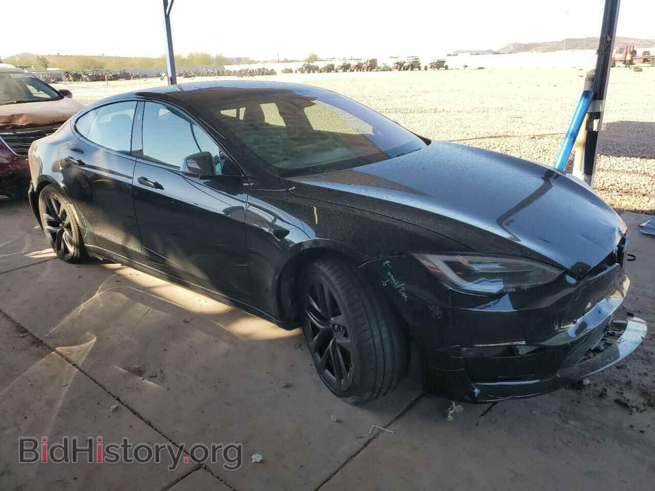 2022 TESLA MODEL S - VIN: 5YJSA1E51NF464763 - Фото 4