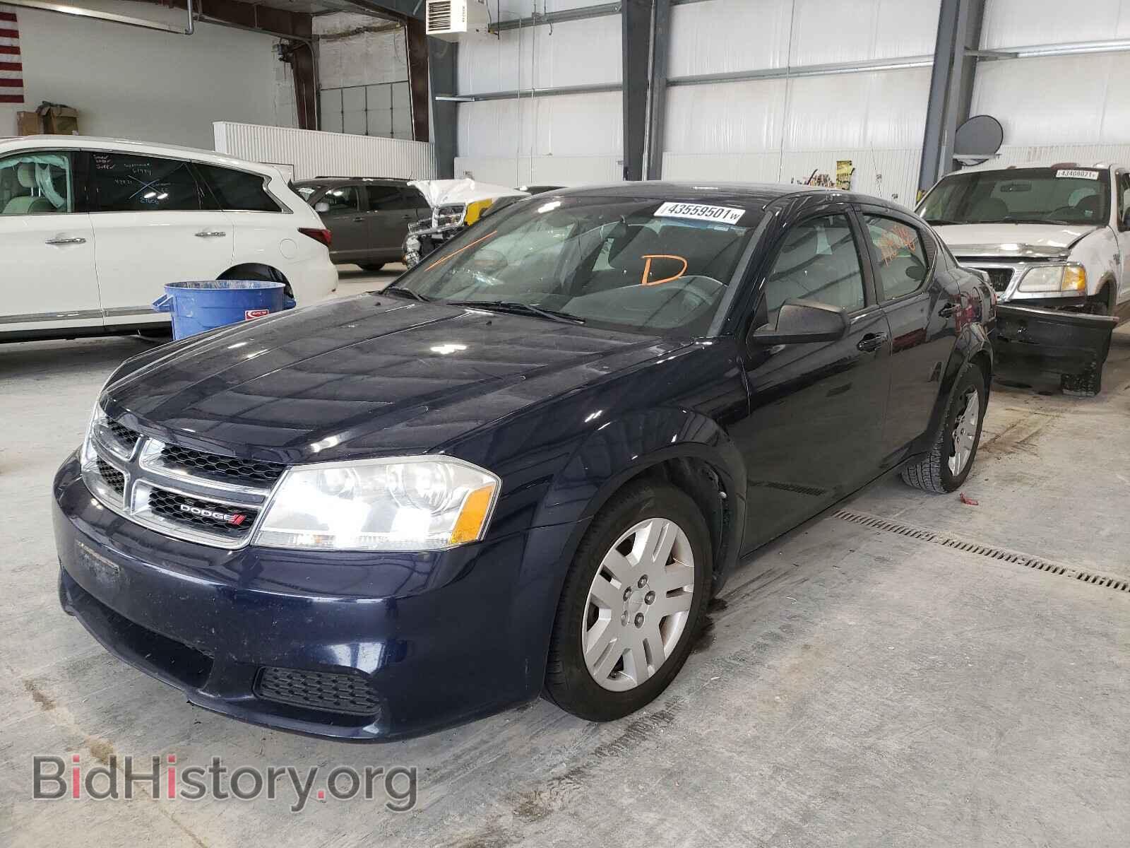 2013 DODGE AVENGER - VIN: 1C3CDZAG7DN766693 - Photo 2